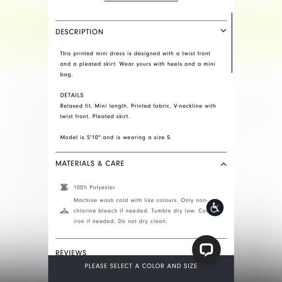 oak + fort twist front floral dress - Picture 3 of 5